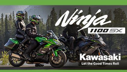 Ninja 1100 con Kit Tourer in omaggio