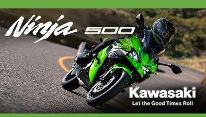 Ninja 500: tua a partire da € 5.990