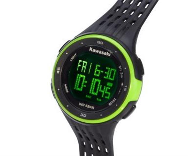 Orologio Digitale Kawasaki Green