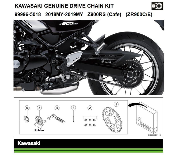 Kit trasmissione Kawasaki