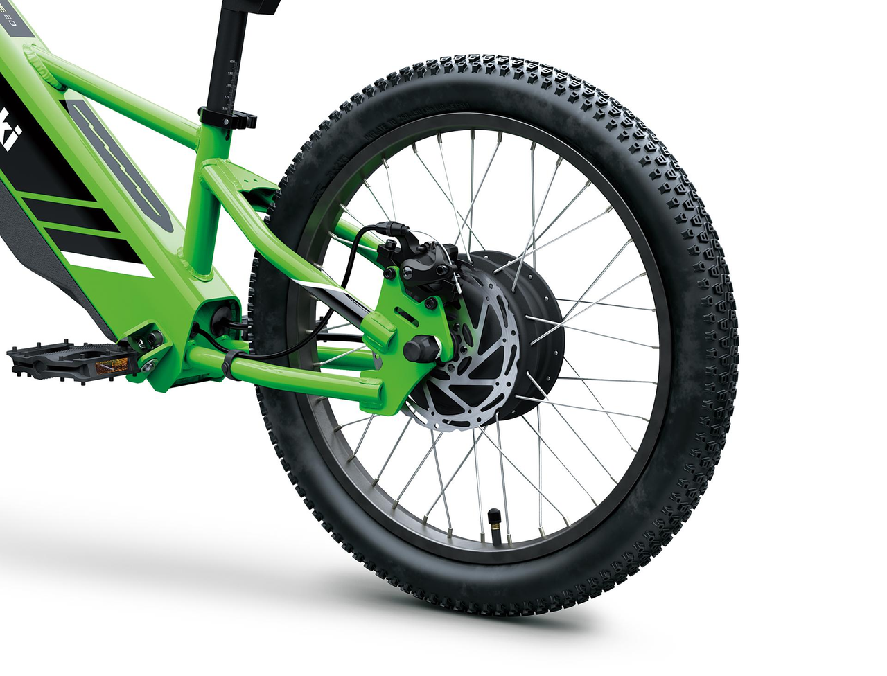 Potente motore brushless su ruota