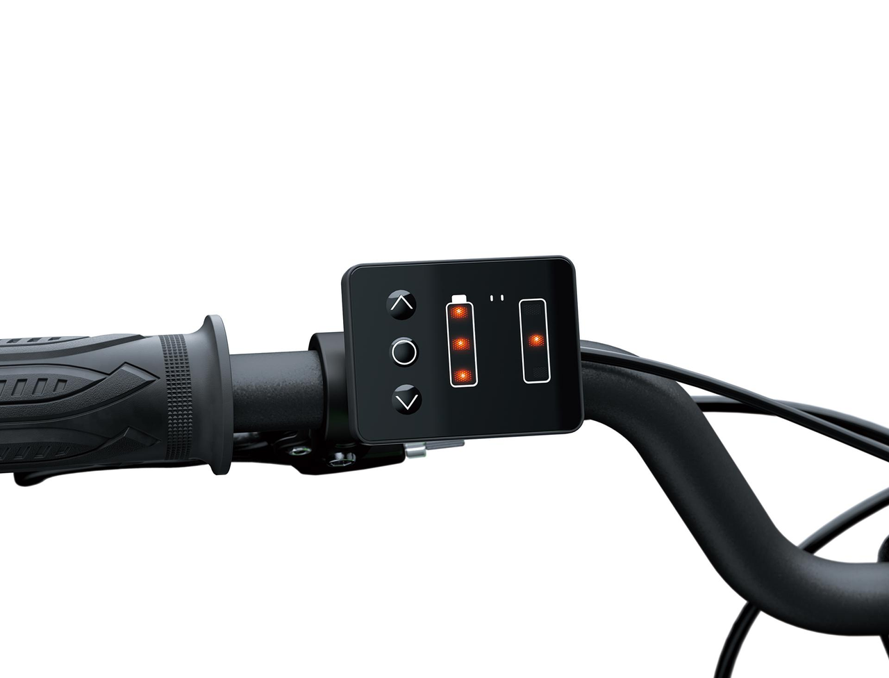 39 km/h di velocità massima con tre modalità di velocità selezionabili