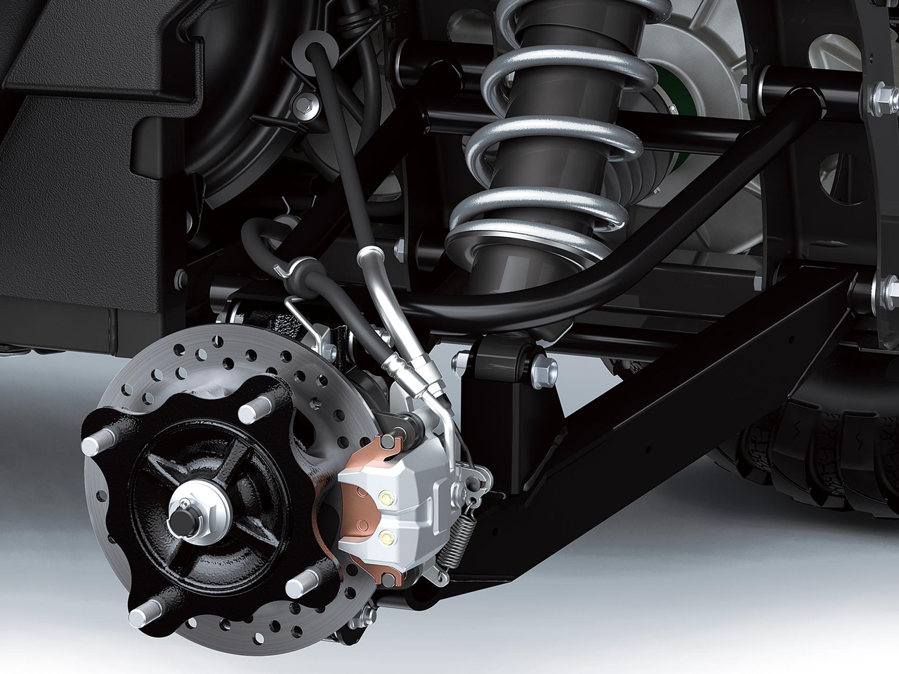 Sospensioni a doppio braccio oscillante ad alta escursione