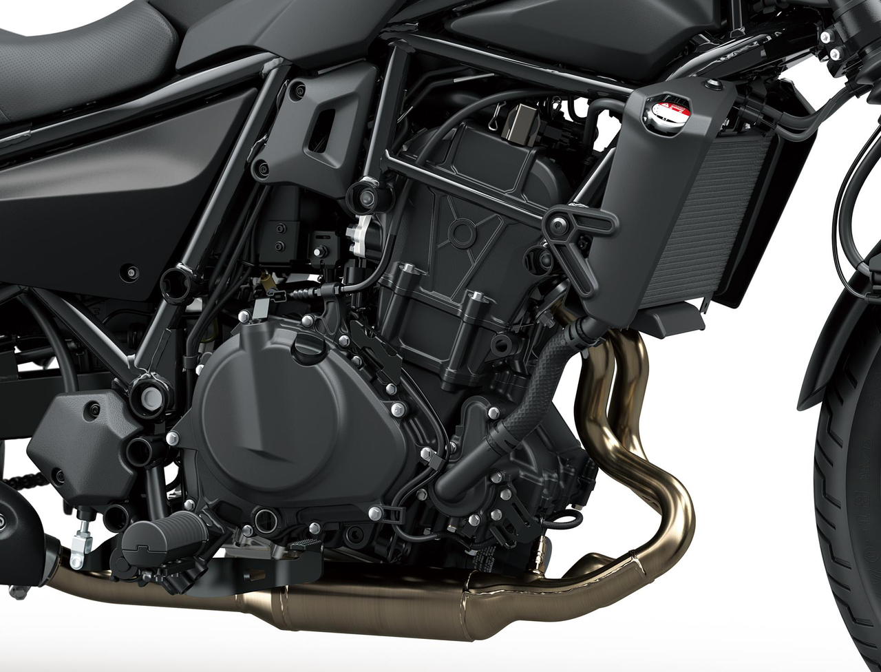 Motore bicilindrico parallelo  con elevate prestazioni ai bassi regimi.