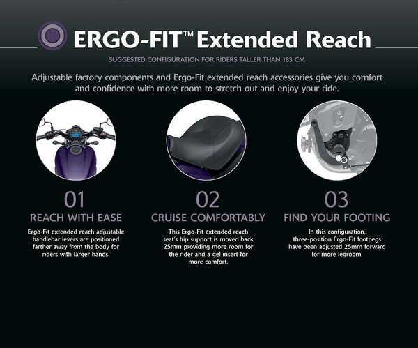 Kit ERGO-FIT™ Extended Reach (Vulcan S)