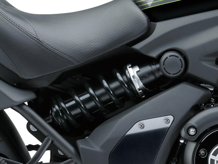 Mono posteriore asimmetrico con sistema di leveraggi