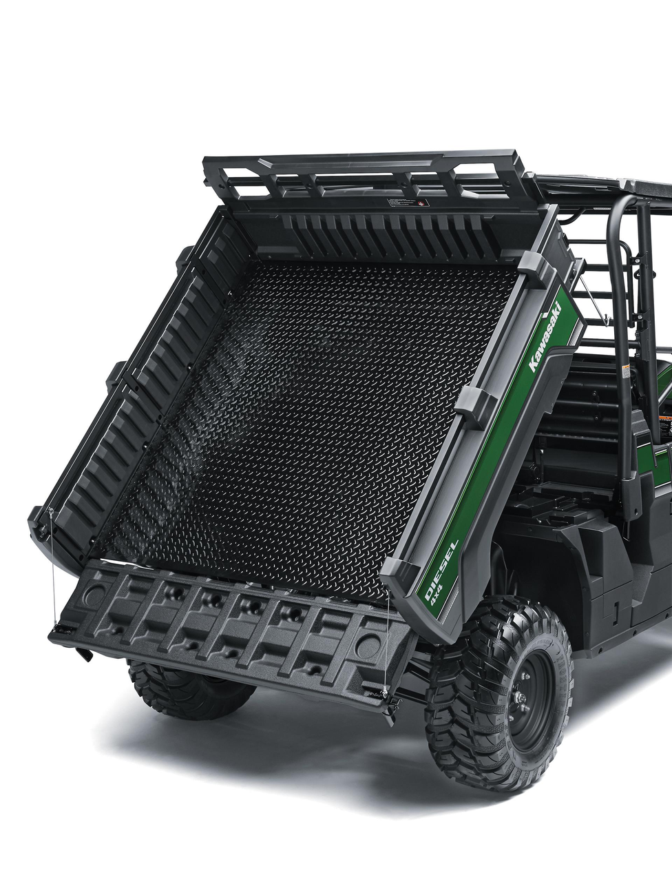 Pianale ribaltabile con assistenza a gas