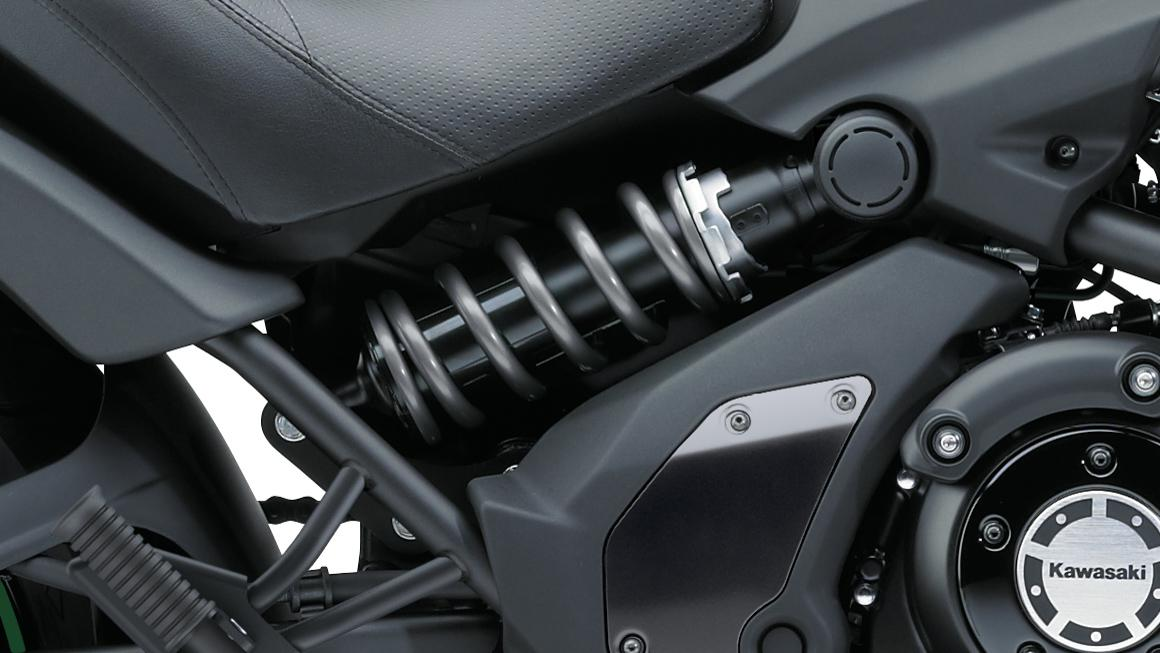 Mono posteriore asimmetrico con sistema di leveraggi