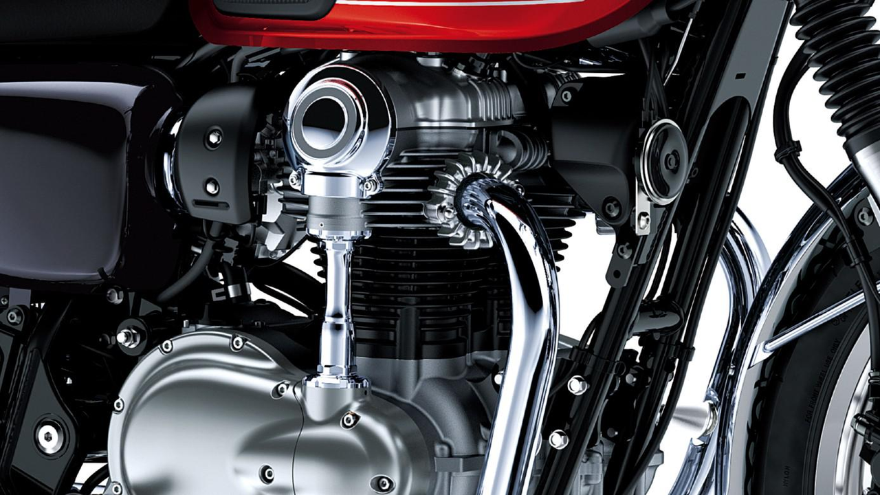 Iconico motore Vertical Twin da 773 cm3