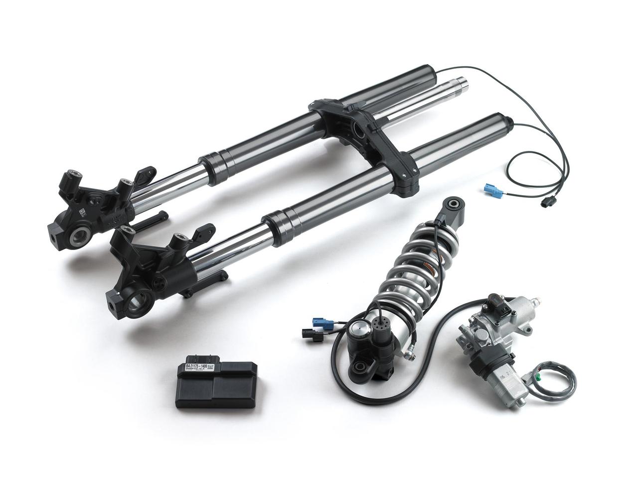 KECS (Kawasaki Electronic Control Suspension) con tecnologia Showa’s Skyhook