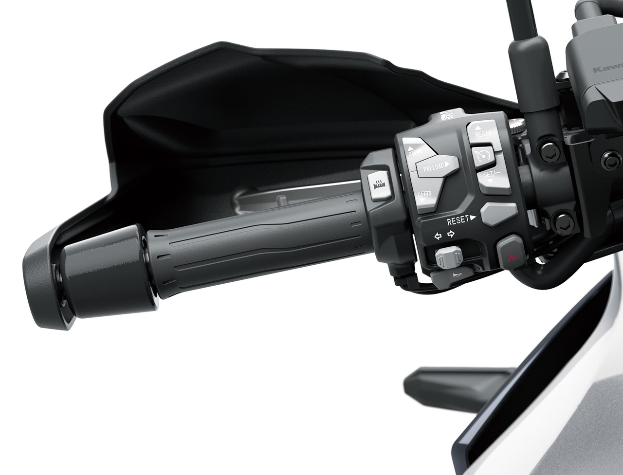 Manopole riscaldate e paramani