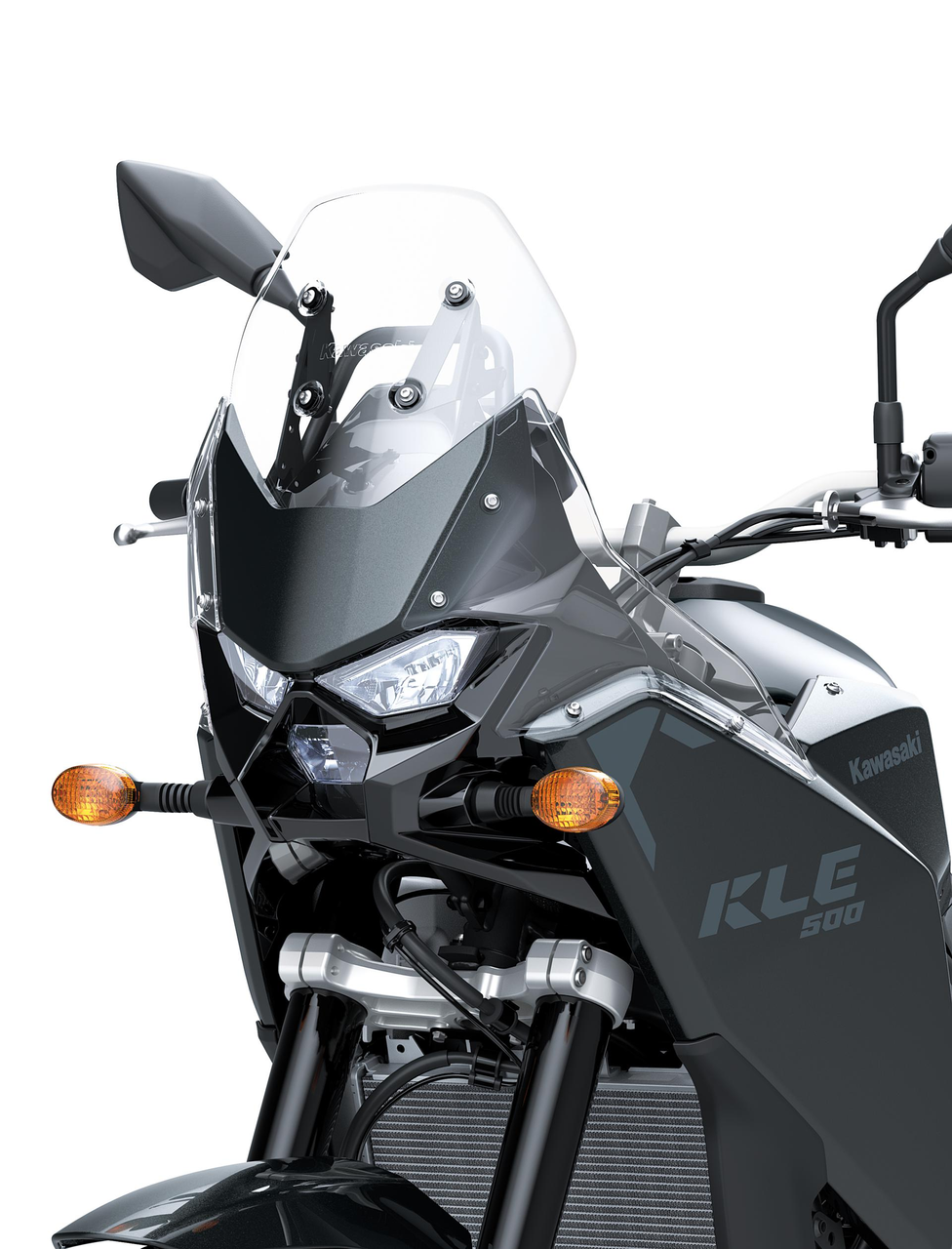 Carenatura frontale alta e compatta