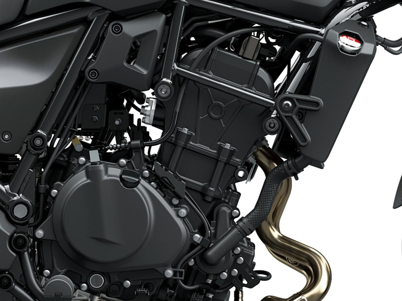 Motore bicilindrico parallelo  con elevate prestazioni ai bassi regimi.