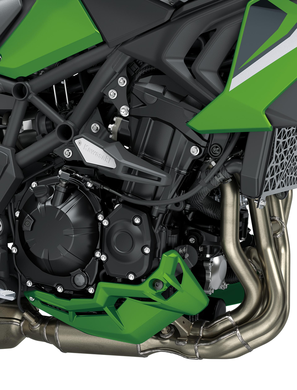 Motore quattro cilindri in linea, progettato per una guida sportiva e versatile
